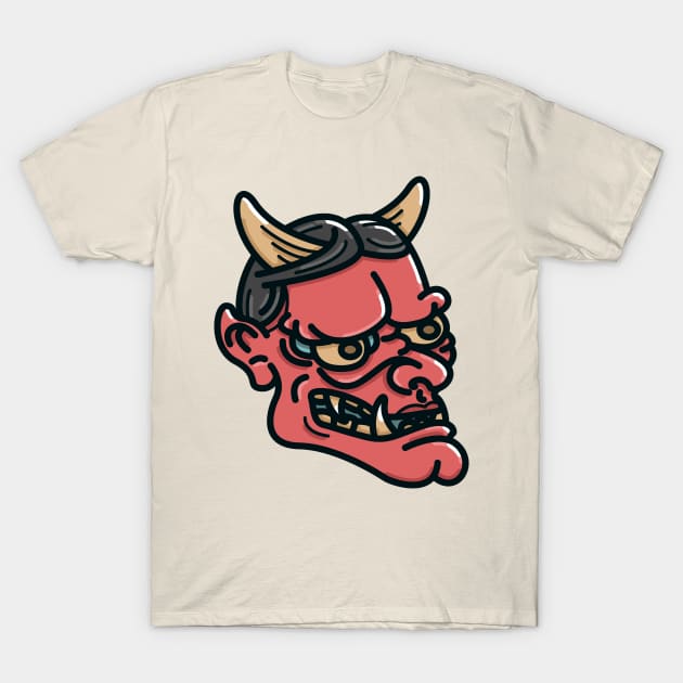 Hannya T-Shirt by Never Not Tired Club